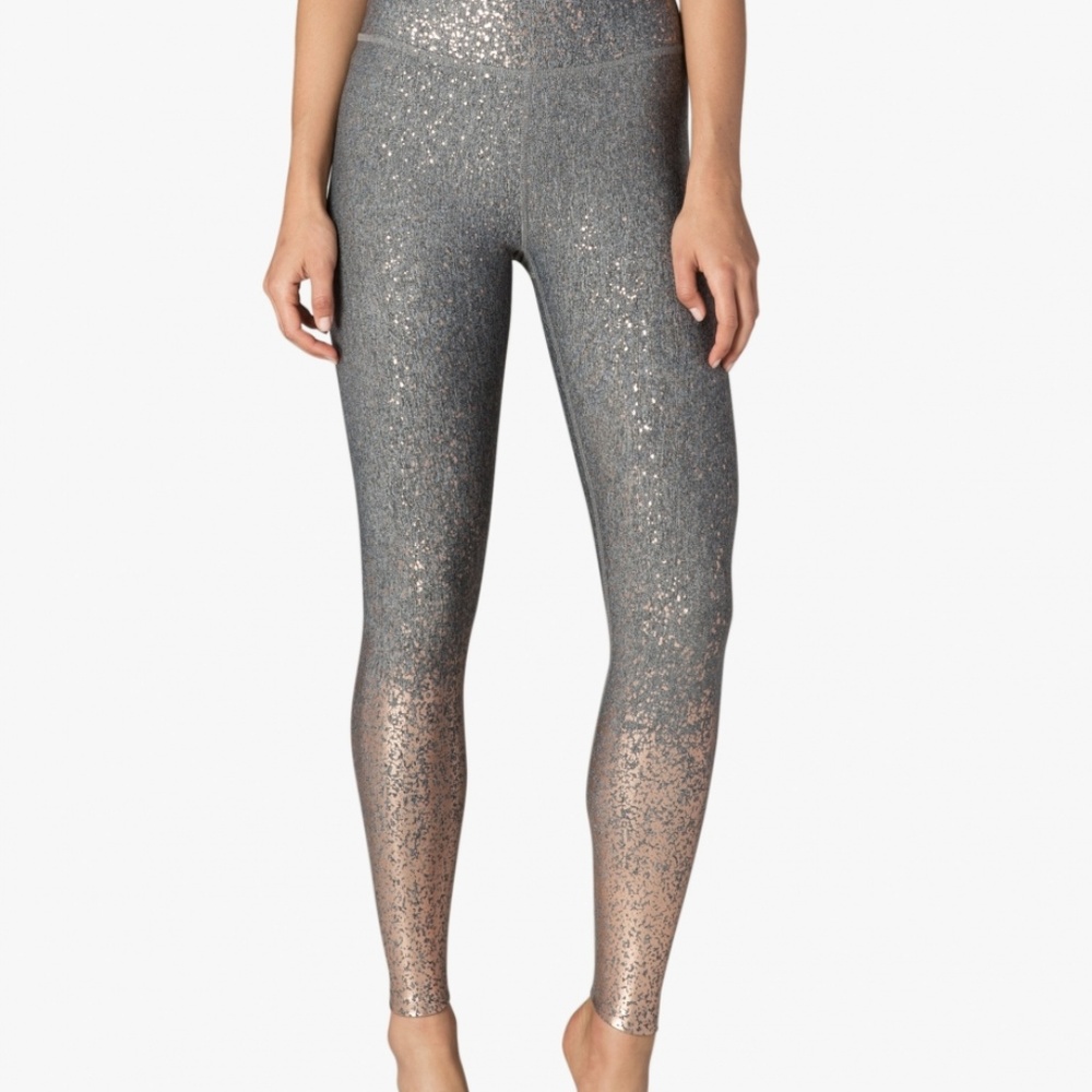 Beyond Yoga Alloy Ombre High Waisted Midi Legging
